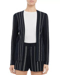 Theory Hankson Striped Cardigan, Size Small by Vanessa Jane