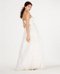 Say Yes to the Prom Juniors Strapless Faux-Feather Gown, Size 5 by Vanessa Jane