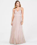 Trixxi Juniors Floral-Embroidered Tulle Gown, Size 5 by Vanessa Jane