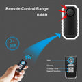 113dB Wireless Vibration Motion Sensor Waterproof Bike Alarm with Remote by DailySale