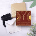 Sun and Moon Celestial Jewelry Necklace Set by Dear Ava