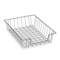 Fellowes Wire Desk Tray Organizer, 1 Section, Letter Size Files, 10" x 14.13" x 3", Black
