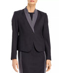 Boss Jayana Wool Contrast Collar Jacket, Size 8 by Vanessa Jane