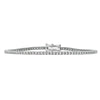 1.15 Carat Natural Diamond Tennis Bracelet G SI 14K White Gold 8-Inch