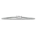 1.15 Carat Natural Diamond Tennis Bracelet G SI 14K White Gold 8-Inch by DailySale