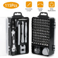 115-in-1 Magnetic Screwdriver Repair Tool Set by DailySale