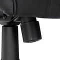Alera Strada Series High-Back Swivel/Tilt Top-Grain Leather Chair, Supports Up to 275 lb, 17.91" to 21.85" Seat Height, Black