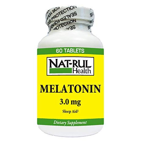 Natrul Health Melatonin TABS 3 MG N-R Size: 60 by Pasteur Pharmacy