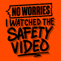 Watched the Safety Videos - Safety Hi-Vis Hoodie Workwear by Armed American Supply