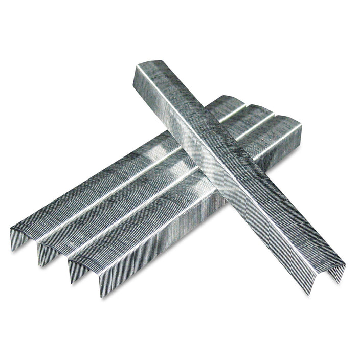 Bostitch EZ Squeeze B8 PowerCrown Premium Staples, 0.38" Leg, 0.5" Crown, Steel, 1,200/Box
