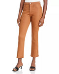 Pistola Lennon Coated High Rise Cropped Bootcut Jeans, Size 29 by Vanessa Jane