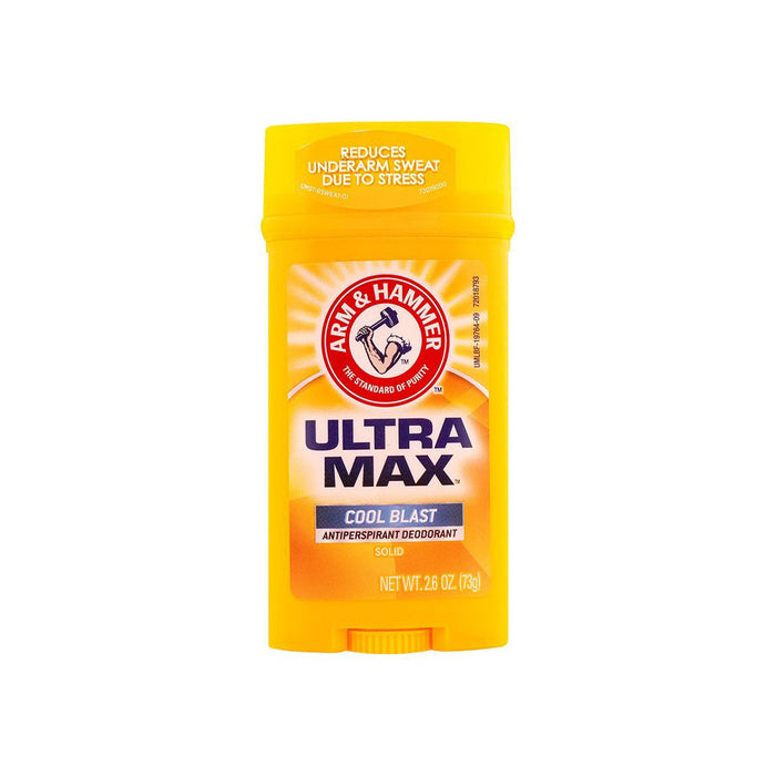 Arm & Hammer Ultra Max Antiperspirant Deodorant, Invisible Solid, Cool Blast by Pasteur Pharmacy
