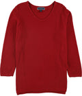 Karen Scott Plus Size Cotton Marled-Knit Tunic Top by Vanessa Jane