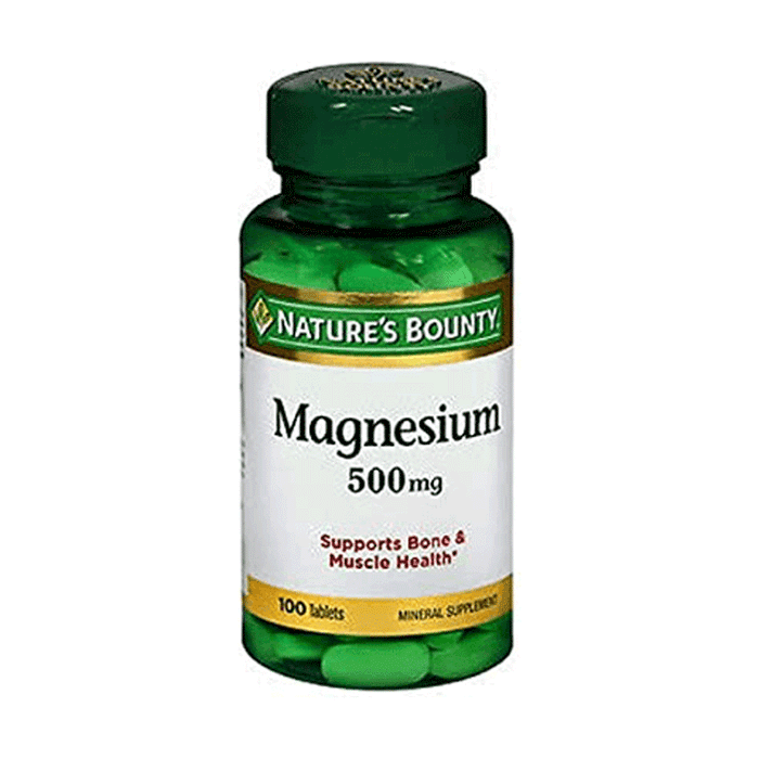 Nature's Bounty High Potency Coated Tablets 500 Mg Magnesium by Pasteur Pharmacy