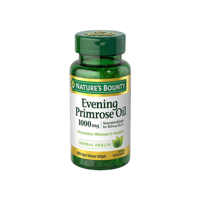 Nature's Bounty Evening Primrose Oil, 1000 Mg, Rapid Release Softgels by Pasteur Pharmacy