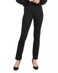 NYDJ Womens Sheri Slim Jeans in Petite in Black, Size: 2P | Denim by Vanessa Jane