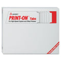 Avery Customizable Print-On Dividers, 3-Hole Punched, For Xerox 5090 Copiers,  5-Tab, 11 x 8.5, White, 30 Sets