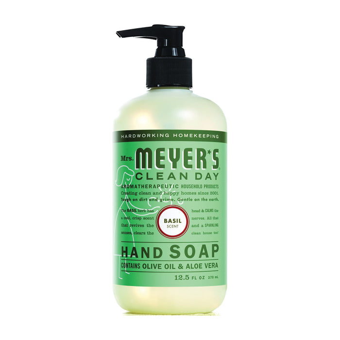 Mrs. Meyer's Clean Day Liquid Hand Soap, Basil Scent - 12.5 Fl Oz by Pasteur Pharmacy