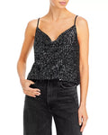 Endless Rose Cowl Neck Sequin Camisole by Vanessa Jane