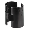 Alera Wire Shelving Shelf Lock Clips, Plastic, Black, 4 Clips/Pack