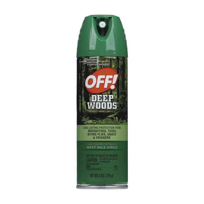Off! Deep Woods Insect Repellent 6 Oz. Aerosol Can by Pasteur Pharmacy
