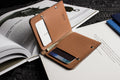 Unstitched Leather Twofold Wallet by Kiko Leather