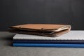 Unstitched Leather Twofold Wallet by Kiko Leather