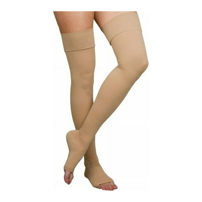 Loving Comfort® Surgical Weight Thigh High Stockings – Firm Compression (XL, Beige) by Pasteur Pharmacy