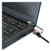 Kensington ClickSafe Keyed Laptop Lock, 5 ft Cable, Black