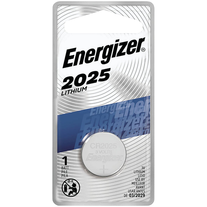 Energizer 3 Volt Lithium Coin Button Cell Electronic / Watch Batteries ECR2025BP, Color: Silver, Battery Quantity: 1, Power: 3 Volts by Pasteur Pharmacy