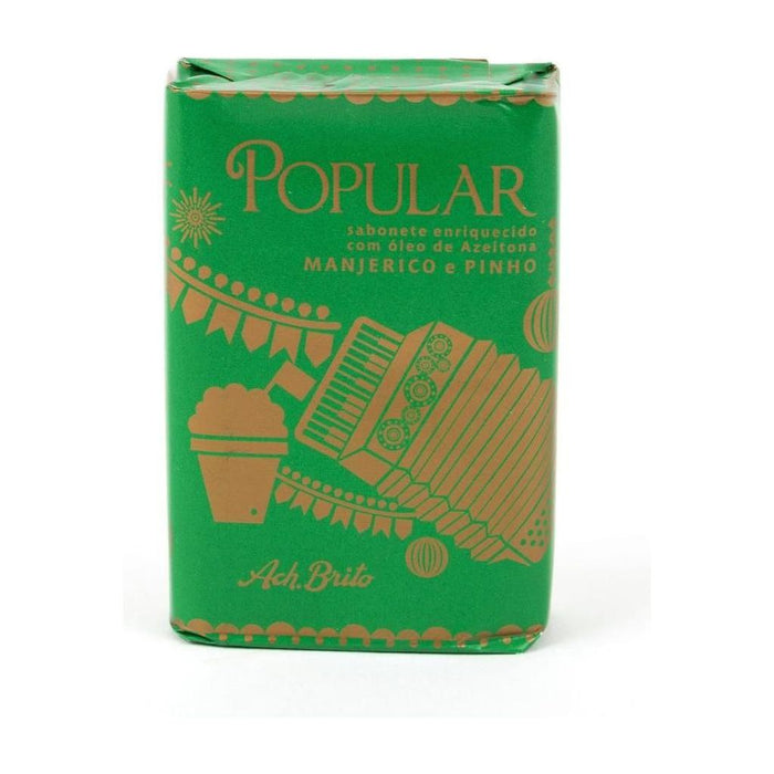 Ach Brito Popular Basil and Pine Soap 2.6 Oz by Pasteur Pharmacy
