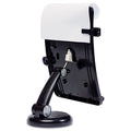 Kelly Computer Supply Copyholder with Curved Tray and Weighted Base, 75 Sheet Capacity, Plastic, Black