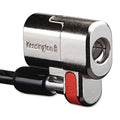 Kensington ClickSafe Keyed Laptop Lock, 5 ft Cable, Black