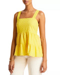 Aqua Eyelet Babydoll Top by Vanessa Jane