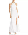 Aqua Womens Sequined Sleeveless Formal Evening Dress Gown by Vanessa Jane