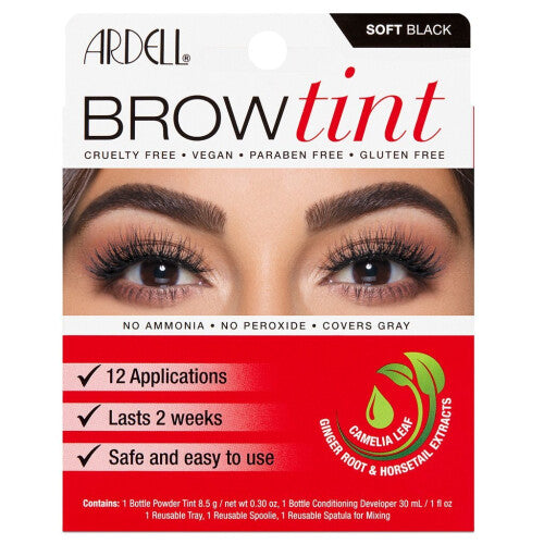 Ardell Brow Tint, Soft Black, 5 Piece Set by Pasteur Pharmacy