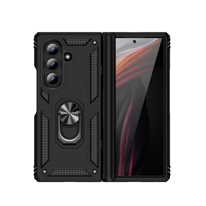 Samsung Galaxy Z Fold7 Heavy Duty Case - Kickstand, Shock-Absorbing Design | Raider Series by Zerodamage Sahara Case LLC