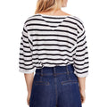 We the Free Womens Head in the Clouds Striped V Neck T-Shirt, Size Large by Vanessa Jane