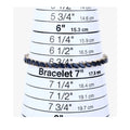 12.71 Ct Marquise Blue Sapphire Prong 10K Yellow Gold Diagonal Inline Tennis Bracelet by Fine Color Jewels