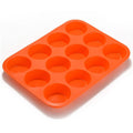 12 Cup Non-Stick Cupcakes Muffin Baking Pan Silicone Mold by DailySale
