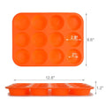 12 Cup Non-Stick Cupcakes Muffin Baking Pan Silicone Mold by DailySale