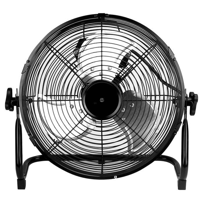12" Floor Fan Copper Motor High-Velocity with 3 Adjustable Speeds by DailySale