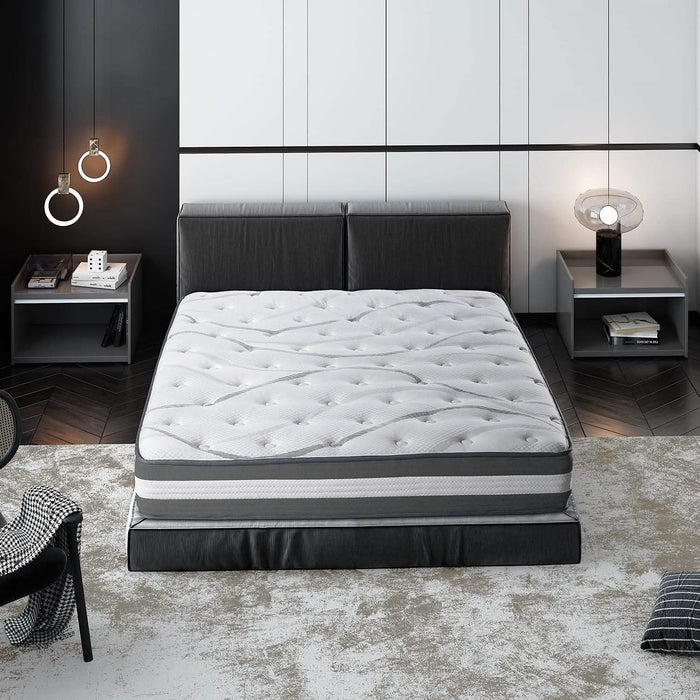 12" Hybrid Pocket Spring Mattress by DailySale