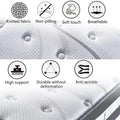 12" Hybrid Pocket Spring Mattress by DailySale