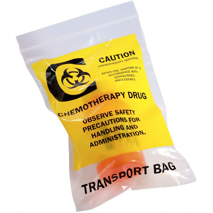 ChemoPlus™ Chemotherapy Drug Transport Bags, 12" x 15" (Case of 250) by Pasteur Pharmacy