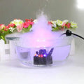 12 LED Mist Maker Fogger Water Fountain Pond Fog Machine Atomizer Air Humidifier by DailySale