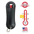 1/2 Oz Halo with Holster Black Pepper Spray by DailySale