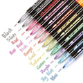 12-Pack: AGPtEK Double Line Outline Pen by DailySale