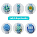 12-Pack: Assorted Clean Replacement Electric Toothbrush Heads by DailySale