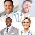 12-Pack: Assorted Clean Replacement Electric Toothbrush Heads by DailySale